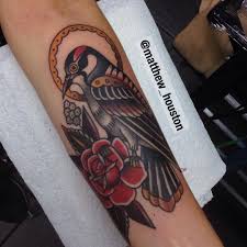 Tattoos for cat lovers that will amaze you. Woodpecker Tattoo