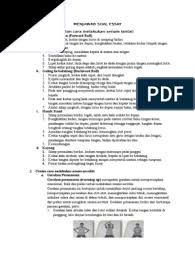 Soal uts pjok kelas 3 semester 2 dan kunci jawabannya terima kasih sudah berkunjung. Soal Essay Tentang Senam Lantai Gambaran