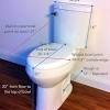 The aquia iv bowl and tank set includes toilet seat, tank to bowl hardware, a tank to bowl gasket, toilet bolt caps, wax ring, and toilet mounting bolts. 1