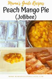 Peach And Mango Pie Jollibee Mama S Guide Recipes Mango Pie Peach Mango Pie Recipes