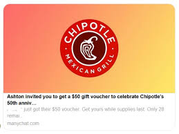 You can redeem your gift card in any of chipotle's 2,770 locations across the u.s. Scam Scam Ashland County Pictures Facebook