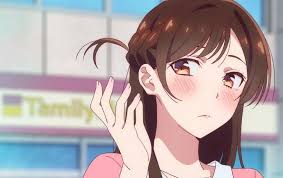 Chizuru Mizuhara Kanojo Okarishimasu Di 2020 Seni Anime Gadis Animasi Gambar Karakter
