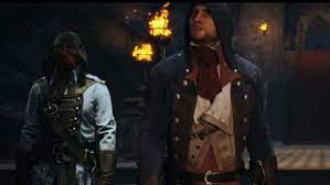 Ubisoft and the assassin's creed franchise team explained that the spanish branch of the brotherhood to which aguilar belongs still severs one finger per initiate to ensure the commitment and loyalty of each initiate to defend both the brotherhood and the creed. Assassin S Creed Unity Un Trailer Digne D Un Film Hollywoodien Raconte L Histoire D Arno Mce Tv