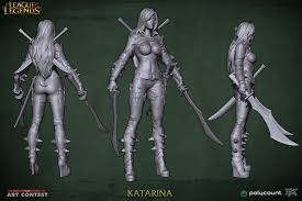 League Of Legends Katarina Vladimir Silkin Art Contest Character Design Inspiration League Of Legends