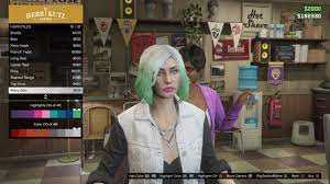 How To Mix Your Hair Color On Gta 5 Online Youtube