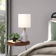 Your bedroom should be a haven of peace and tranquillity where you can retreat to read, relax and get a great night's sleep. Modern Table Lamps Allmodern