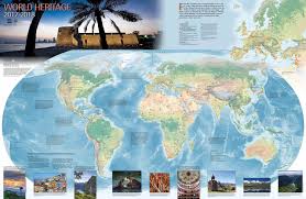 2017 2018 World Heritage Map Published Unesco World Heritage Centre