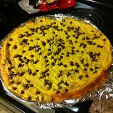 My Take On Pizza Inn S Chocolate Chip Pizza I First Made This Following The Original Recipe Found On Pintere Chocolate Chip Pizza How Sweet Eats Just Desserts