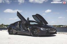 Blacked Out Bmw I8 Looks Stealthy With Hre Wheels Carscoops Bmw I8 Bmw I8 Black Bmw Classic Cars