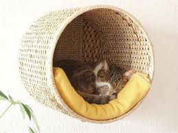 These macrame cat hammock beds are purrfect. 10 Crazy Awesome Diy Cat Beds That Anyone Can Make