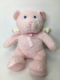 Animal alley white kitty cat plush toys r us 12 stuffed animal blue eyes #animalalley. Animal Alley Pink Angel Bear Little Angel And 46 Similar Items