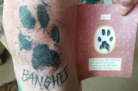 'most people thought it was a very sweet and loving thing to do. Tattoo Ink And Cremated Ashes Mix In Living Memorials