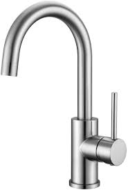Modern sink mixer tap for kitchens. Up To 60 Discount Bar Faucets Single Hole Wipphs Brushed Nickel Mini Kitchen Sink Faucets Single Handle Lead Free Modern Mixer Taps Faucet For Bar Sink Touch On Faucets Canada The Newest