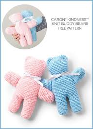 Free Knitting Pattern One Skein Buddy Bears Gift Knitting Patterns Teddy Bear Patterns Free Teddy Bear Knitting Pattern