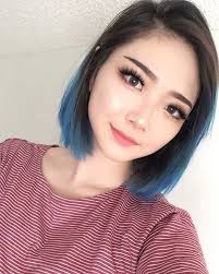 Instagram Photo By Ru Jun 8 2016 At 6 10am Utc Short Ombre Hair Ombre Hair Color Blue Ombre Hair