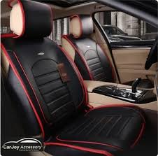 Cartoon Kitty Black Leather Car Seat Cover For Kia Sportage Sorento Optima Rio Car Mods Car Seats Black Car