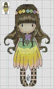 This one is very 'the lion the witch and the wardrobe'. Santoro Gorjuss Pixel Cross Stitch Cross Stitch Patterns Cross Stitch Embroidery