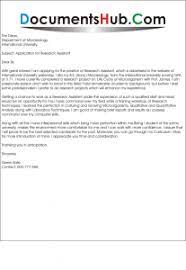 Try to keep your three paragraphs to one page, and always include a personalized greeting and professional closing. Cover Letter For Research Assistant