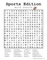 free sports word search printable games to print crazy laura