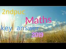 2nd Puc Maths Exam Key Answer Or Scheme Of Valuation 2019 Link Is Given Below To Download Youtube Matematika