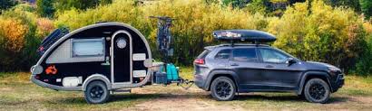 The kitchen space has every appliance you would expect in a larger trailer yet it's light enough to be pulled by an suv. 5 Great Travel Trailers That Can Be Towed With An Suv Insight Rv Blog From Rvt Com