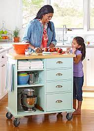 A small island can also be a strategic option is larger kitchens if the objective is to maintain and airy and. Lowe S Creative Ideas Home Improvement Projects And Diy Ideas Diy Kitchen Storage Diy Kitchen Island Small Kitchen Island
