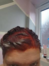 My natural hair colour is chestnut red/brown and it's quite easy for me to get long lasting red colour from dyeing it, but i have friends if you want bright red hair, you need bleach. 035 Real Red Hair Dye By Live