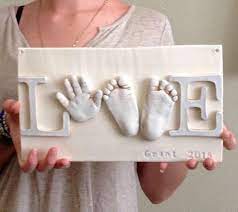 Baby keepsakes for hands & footprint are perfect way to preserve your little one's sweet moments for 1st month or baby's 1st year into long lasting memories to cherish. Best Baby Keepsakes Online