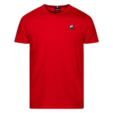 Le coq sportif presentation short sleeve polo shirt. Le Coq Sportif T Shirt Essential Rot Weiss Www Unisportstore De