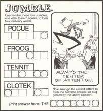 Access the seattle times jumble puzzle game online through the newspaper website using an internet. Index Of Fall06 Cps018s Class Jumbles