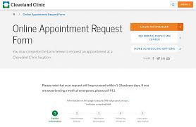 how top us hospitals approach their online appointment