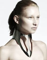 ana rajcevic — Nickel Silver Metal Collar (2011) photo: Quincy...