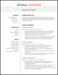 Customize this resume with ease using our seamless online resume builder. 5 Graphic Designer Resumes That Work In 2021