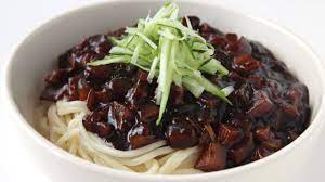 homemade korean black bean noodlesimage (i.redd.it). Noodles With Blackbean Sauce Jjajangmyeon ì§œìž¥ë©´ Youtube