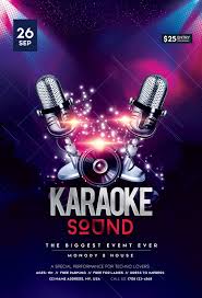 Karaoke Sound Free Psd Flyer Template Free Psd Flyer Karaoke Free Psd Flyer Templates