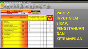 Tujuannya supaya para pendidik bisa dengan mudah mencari dan menyiapkan perangkatnya sebelum proses pembelajaran dimulai. Part 2 Raport K13 Smp Input Nilai Rekap Youtube