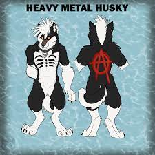 Heavy Metal Husky ~ by Thrasher -- Fur Affinity [dot] net