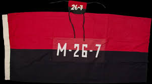 Check spelling or type a new query. Original Cloth Flag Of The Movimiento Revolucionario 26 De Julio M 26 7 Plus Cloth Arm Band Price Estimate 250 350
