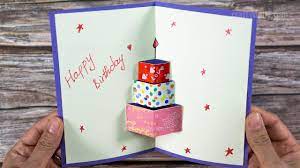 When you design your greeting cards, you have control over the look and sentiment so that your card delivers just the right message. How To Make Happy Birthday Card Happy Birtday Greeting Card Youtube