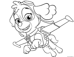 Marshall and chase in christmas. Copycat Paw Patrol Coloring Pages Novocom Top