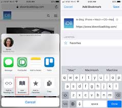Add Safari Bookmarks On Iphone Bookmarks Create A Bookmark Bookmark Organizer
