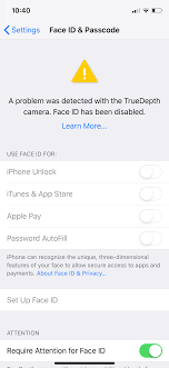 Why can't i unlock my phone with my face? My Iphone X Suffered Water Splash And Now Face Id Is Not Working What Should I Do Quora