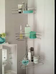 3 Tier Shower Caddy Tension Rod Bathroom Corner Shelf Unit Shower Storage Bathroom Corner Shelf Unit Bathroom Corner Shelf