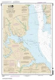 12287 potomac river dahlgren and vicinity nautical chart