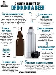 7 Health Benefits Of Drinking A Beer Beer Benefits Beer Facts Drinking Beer