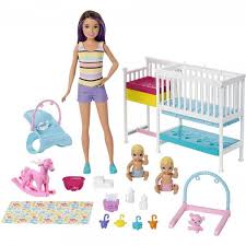 ➤ der aktuelle babybett test bzw. Mattel Barbie Skipper Babysitters Bettchen Puppen Babysitterin Baby Bett Barbiepuppe Spielset Mode Spielpuppen Zubehor Puppen Zubehor Spielzeug Myplaybox