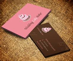 Purple with colourful sprinkles cake business card. Cake Business Cards 26 Custom Cake Business Card Designs