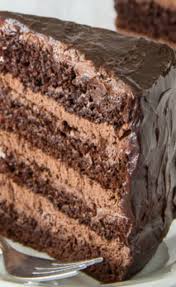 Supreme Chocolate Cake With Chocolate Mousse Filling Recipe Cake Recipes Desserts Delicious Desserts