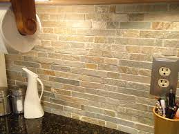 Because they are usually small spaces, backsplashes are a doable diy project. Backsplash Tiles Mix Of Subway Tile And Square Tiles Description From Pinterest Stone Tile Backsplash Stone Backsplash Kitchen Natural Stone Tile Backsplash