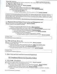 Record of Environmental Consideration